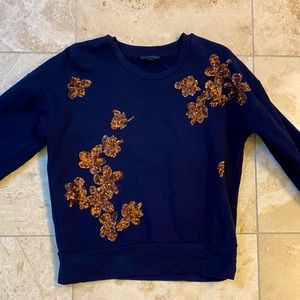J.Crew sweatshirt with sequence pattern